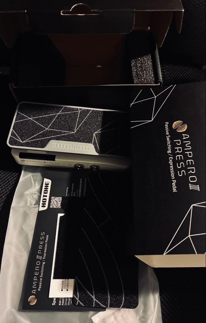 HOTONE AMPERO Ⅱ PRESS 中古美品+極性反転ケーブル付き！