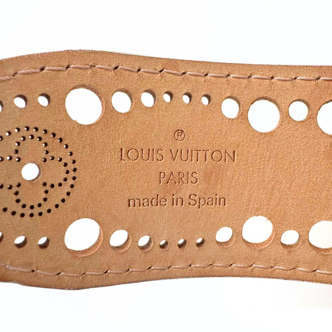 ぬ ルイヴィトン サンチュール フェニックス ベルト パンチング85/34