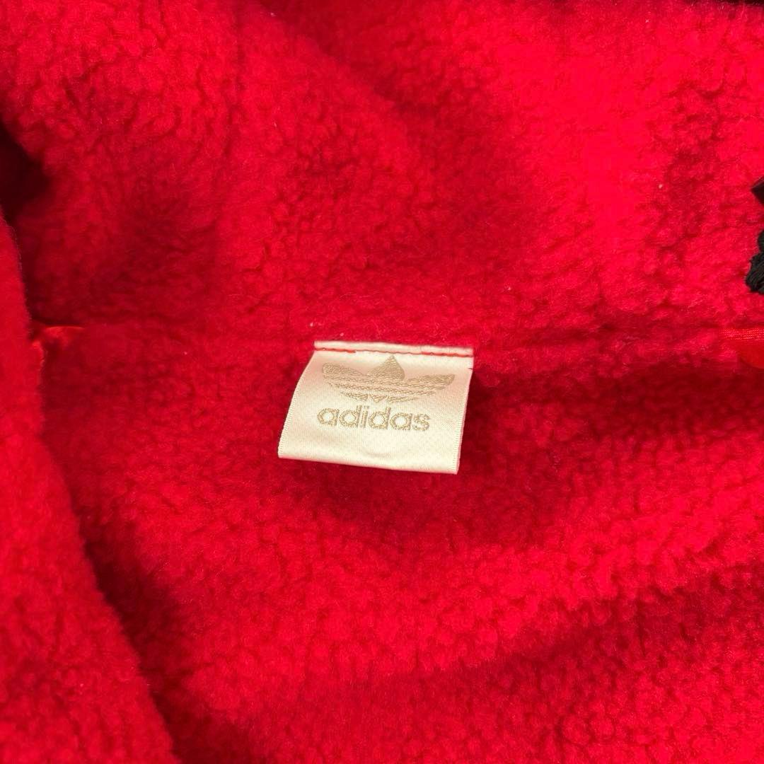 入手困難 80s デサント社製 adidas フード ベンチコート トレフォイル