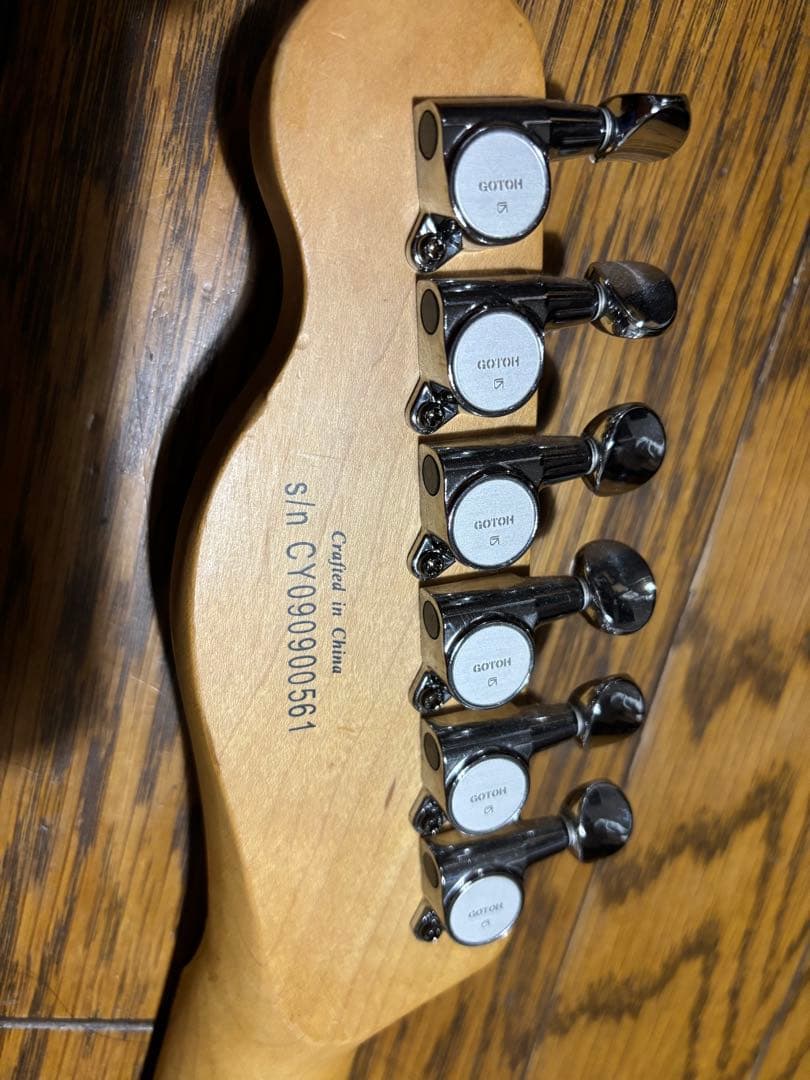 レア色 Squier テレキャス キャンディアップルレッド グレードUP