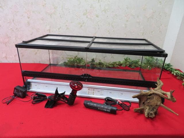 な*す様 20FF1607 豪華!! 爬虫類ケージ EXO TERRA　まとめて