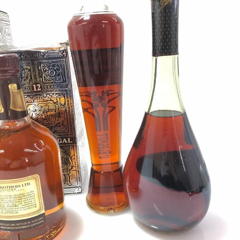 3*1様 古酒 シーバス リーガル 12年 カミュ エレガント オタール VSO