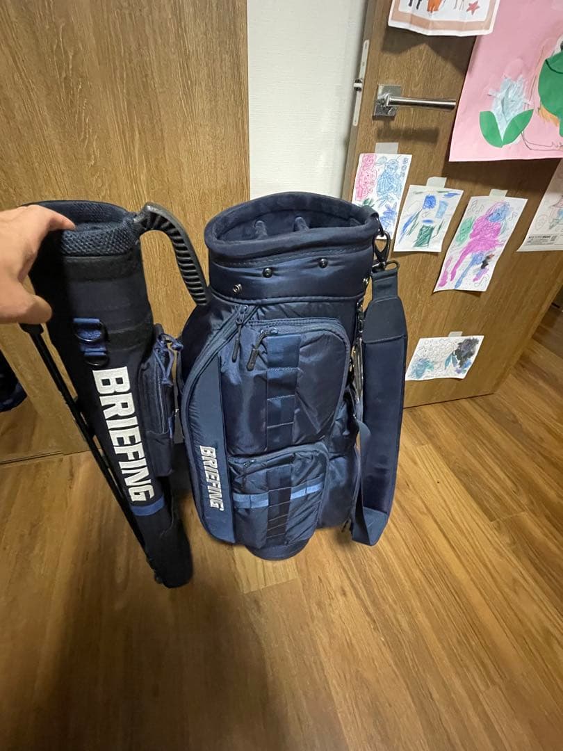 BRIEFING ネイビー キャディバッグ