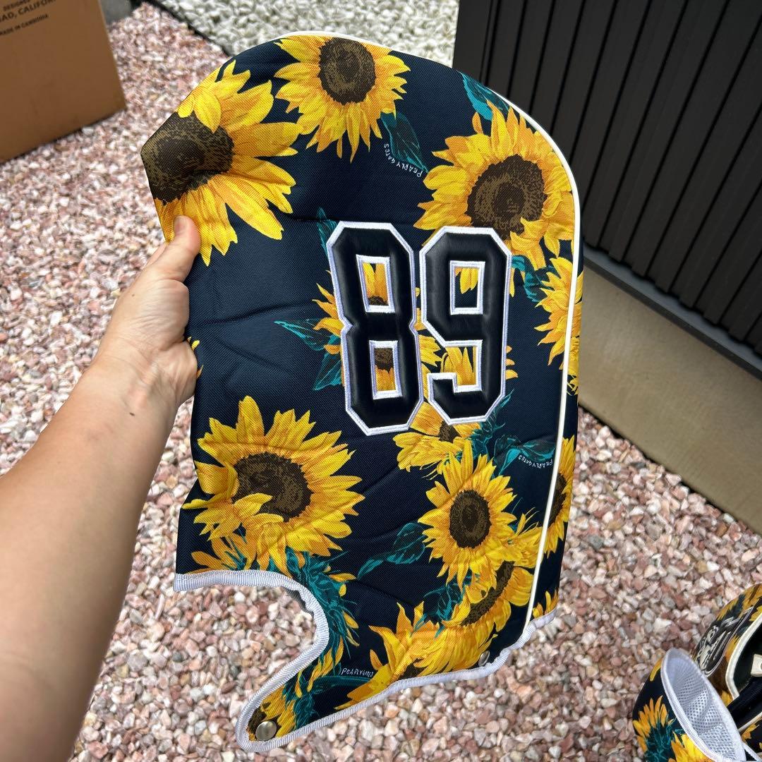 値下げ PEARLY GATES ひまわり柄 キャディバッグ