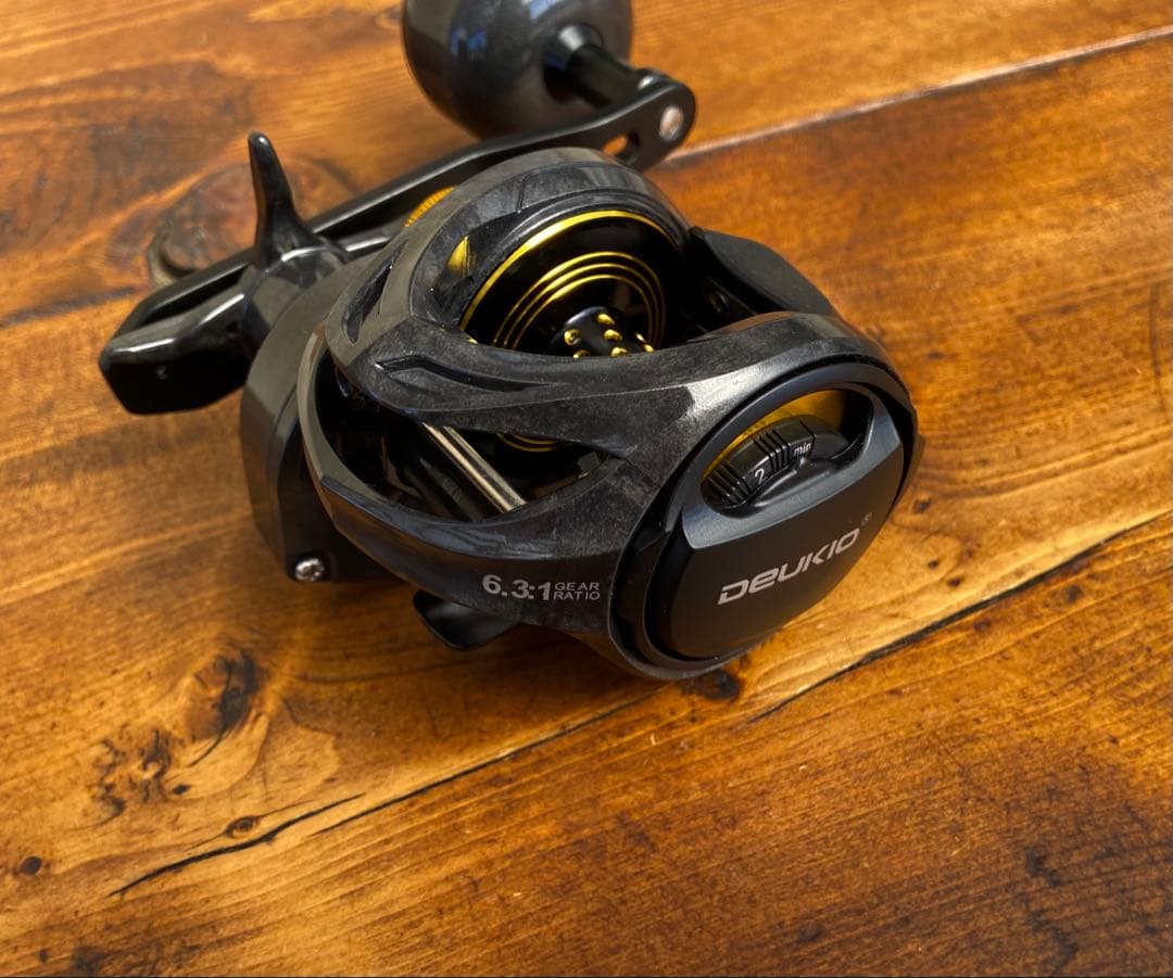 ジギングセット　ベイトロッド　3ピースパックロッド　Fujiガイド タイラバ