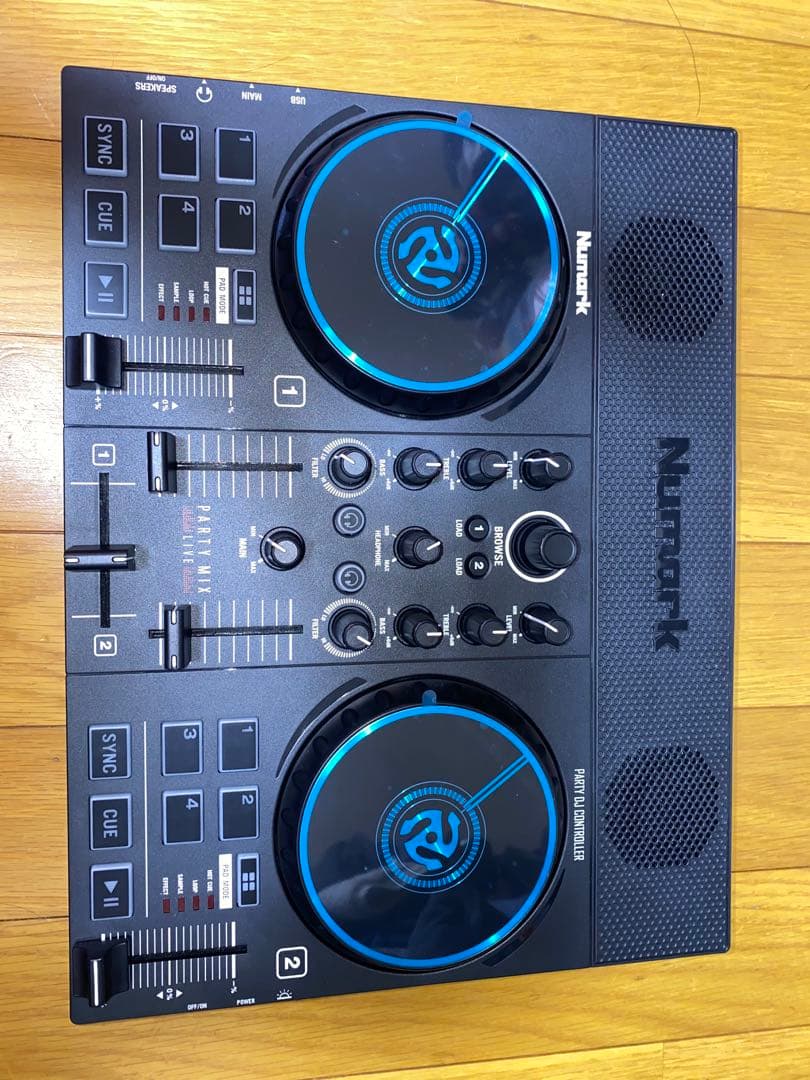 美品Numark Party Mix Live LEDスピーカー内蔵