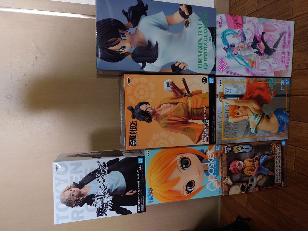 プライズ品まとめ売り　ビーデル　初音ミク　ナミ　エース　バギー　マイキー