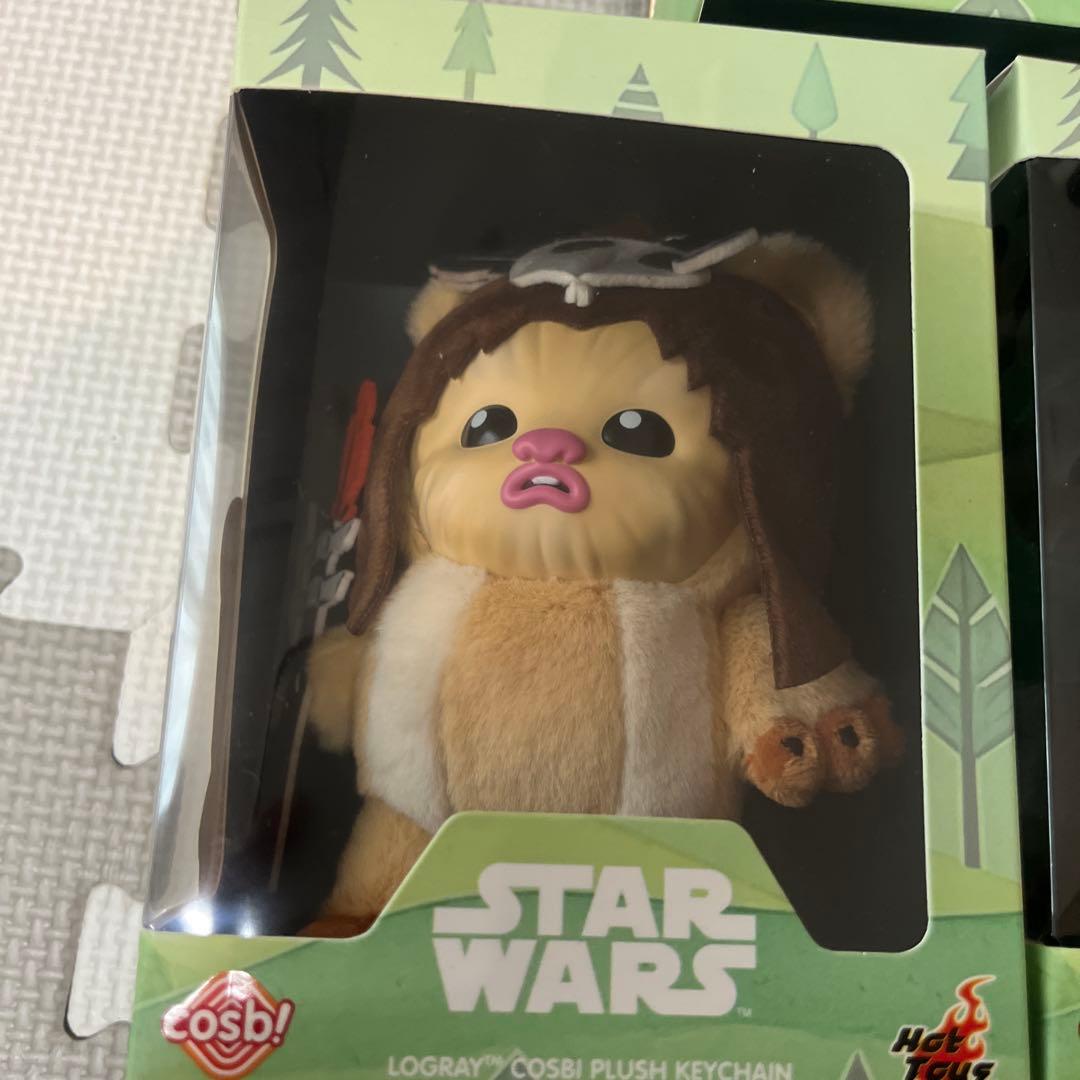 コスビ スターウォーズ イウォーク物語 キーチェーン　3個セット