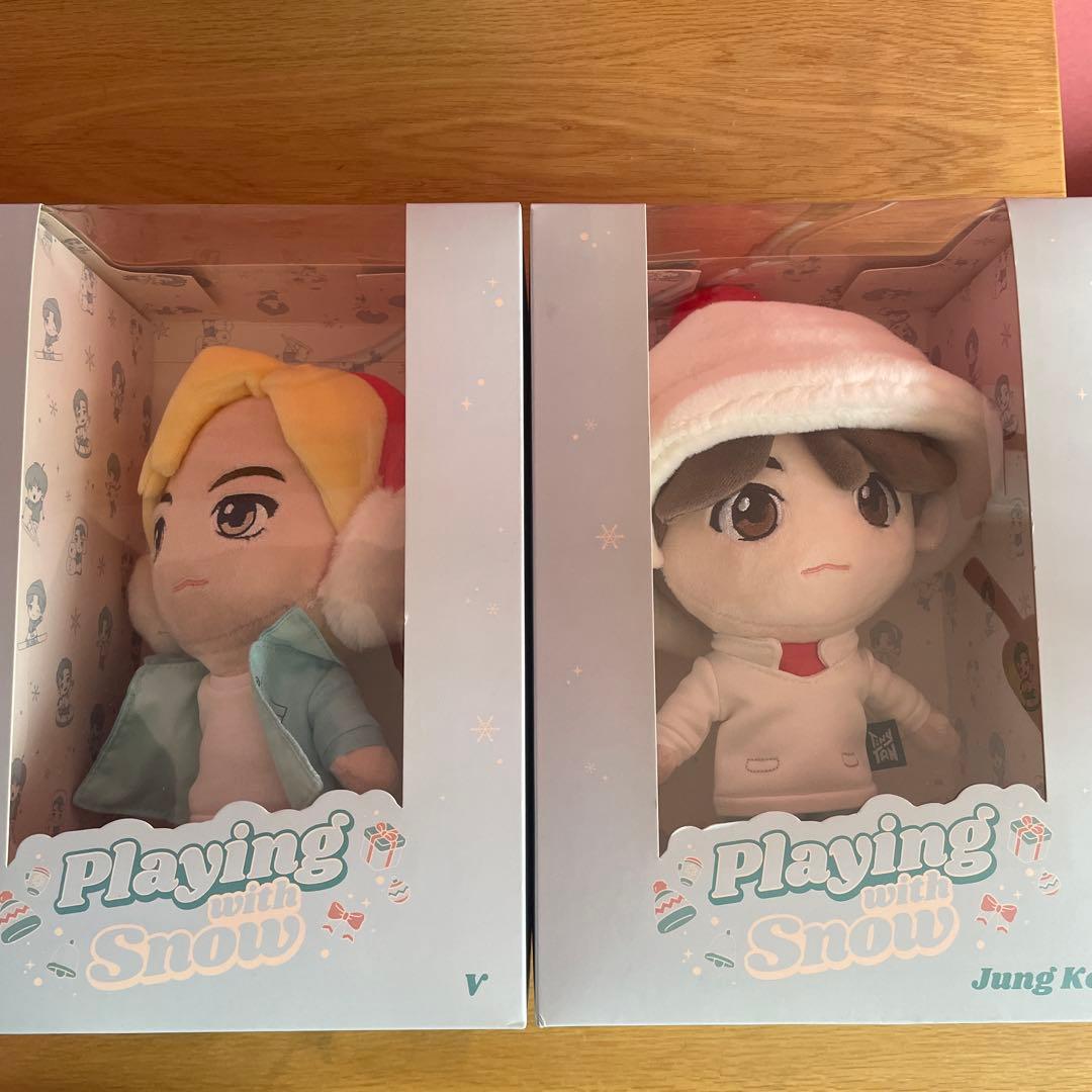 【BTS】 Playing with  PLUSH DOLL テテ&グク