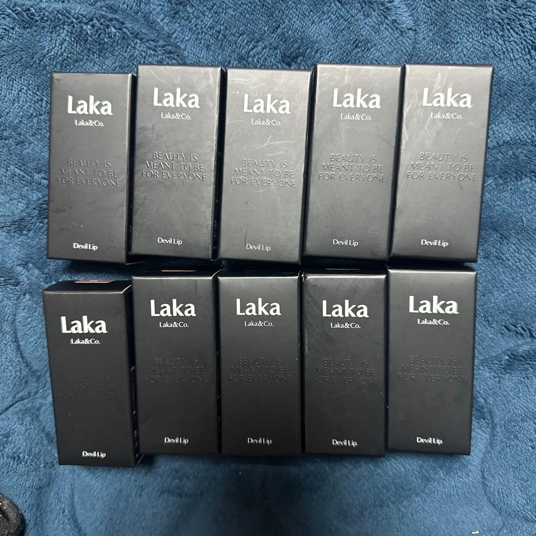 ラカデビル Laka Devil Lip リップスティック 10本セット全色