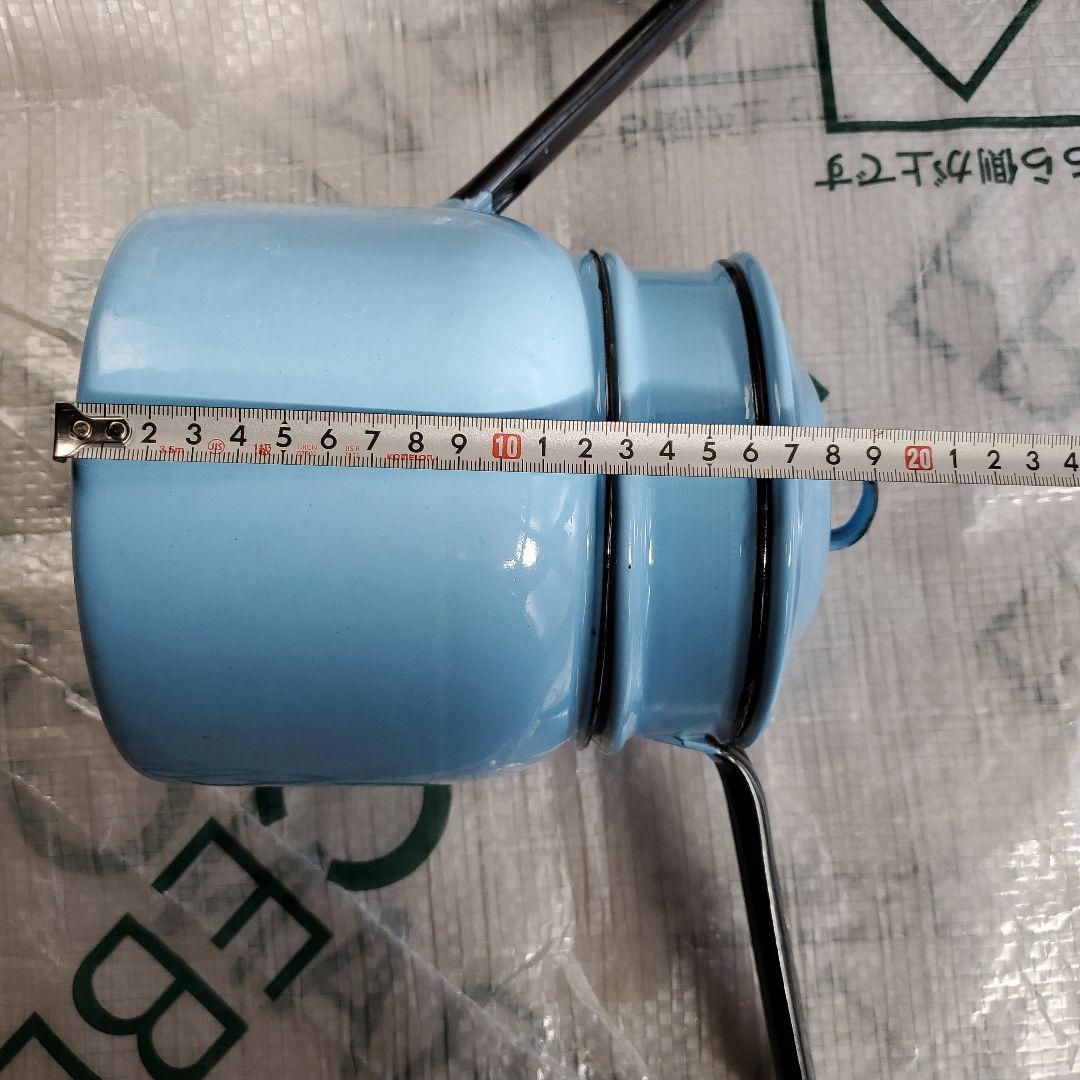 チェコスロバキア　ホーロー　ダブルボイラー