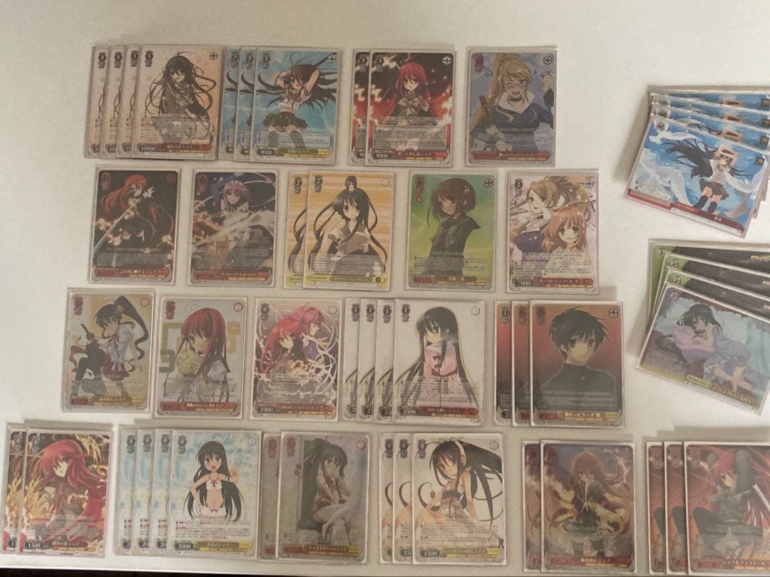 ヴァイスシュヴァルツ 灼眼のシャナ PB 枝扉デッキ＋デッキパーツセット