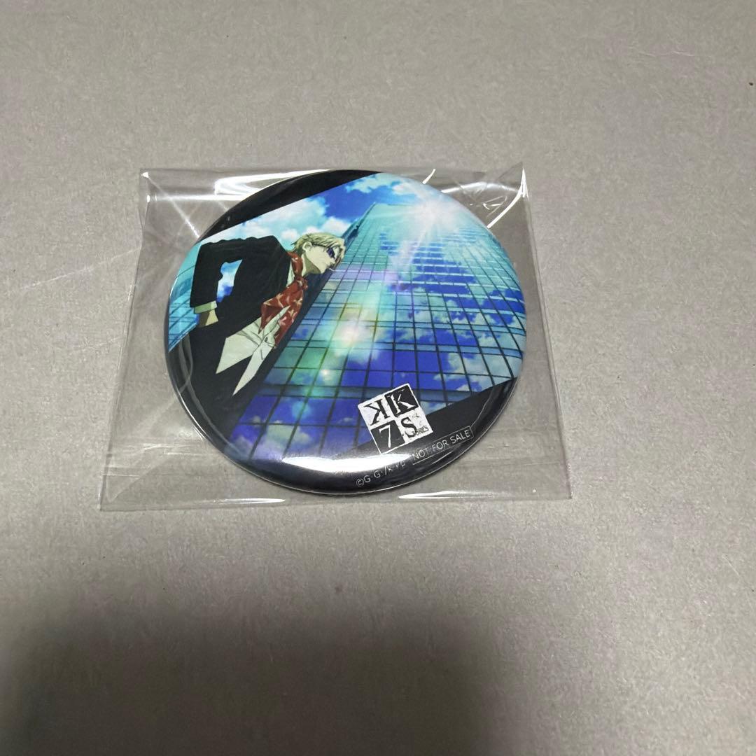 アニメガ　特典　缶バッジ　草薙出雲　K SEVEN STORIES