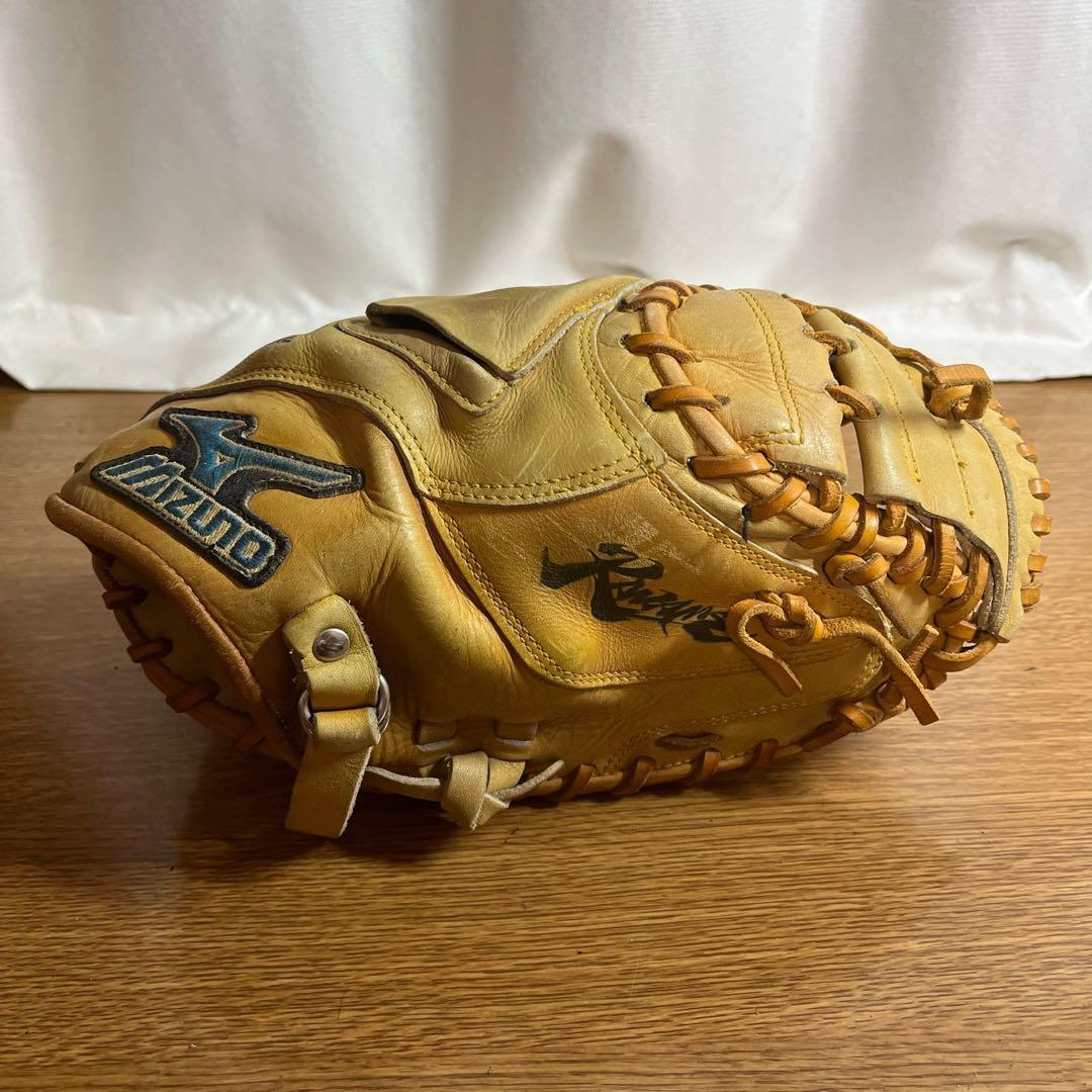 ミズノ ビューリーグ 一般軟式 キャッチャーミット 横型 良品 HG-3