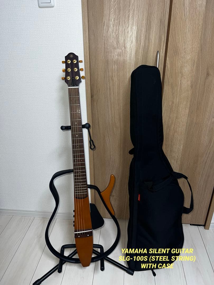 YAMAHA SLG-100S サイレントギター 動作未確認 ケース付