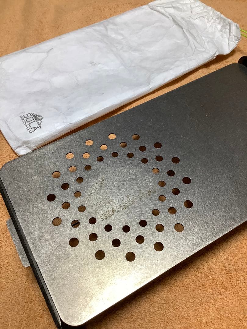 テーブル・チェア・ハンモック SOLA TITANIUM GEAR Super Table#1 & B.P.C