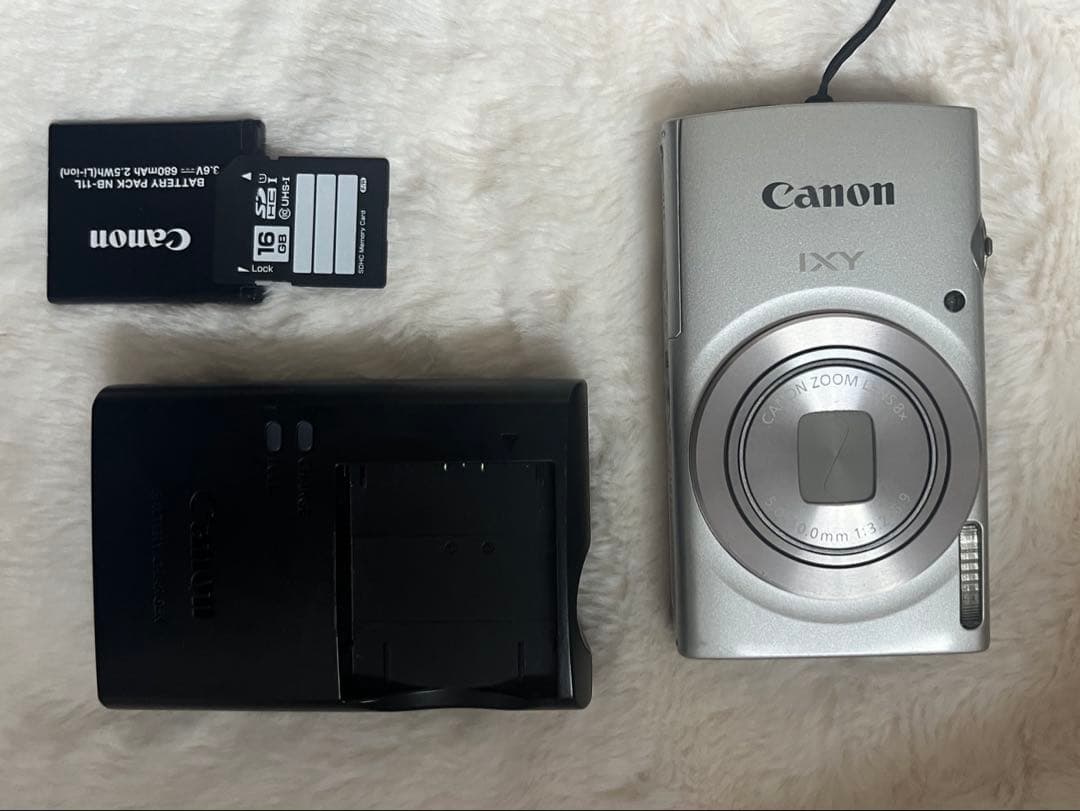 Canon IXY 200コンパクトデジタルカメラ　シルバー