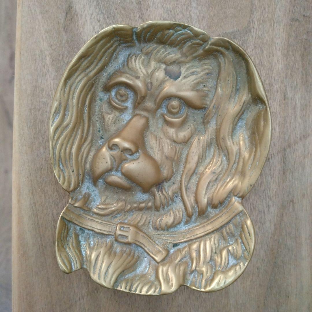 【D】犬のトレイ/アスティエ・ブロカント/フランスアンティーク