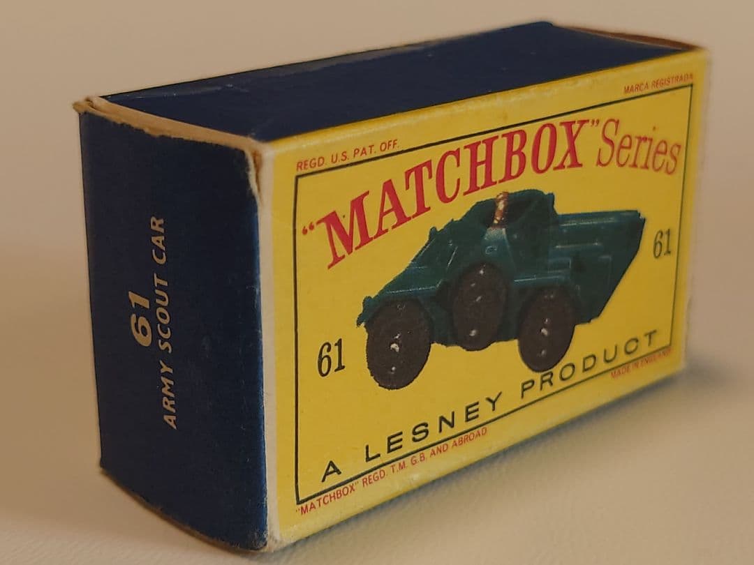 MATCHBOX 　No.61 Army Scout Car