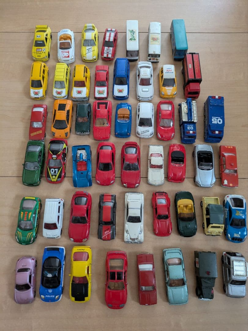 トミカまとめ50台！