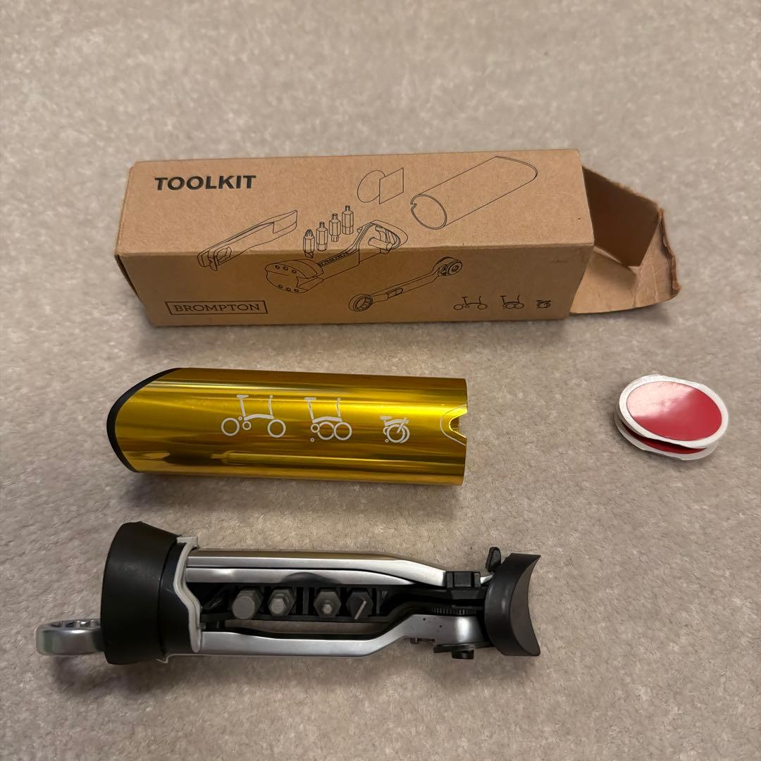 BROMPTON(ブロンプトン)TOOLKITツールキット　金色