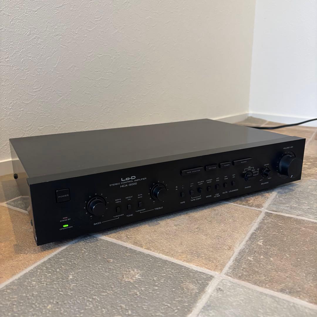 LO-D HCA-8000ステレオコントロールアンプ