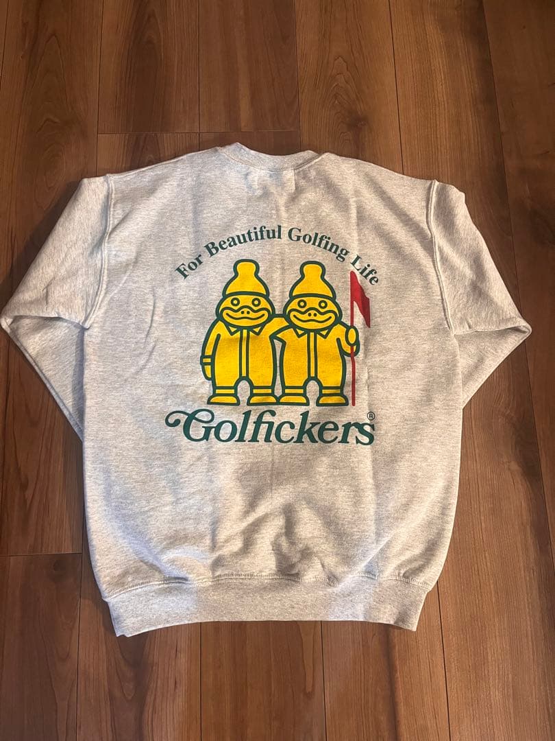 Golfickers スウェット アッシュ　S ゴルフィッカーズ