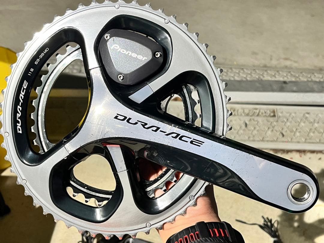 美品 デュラエース Di2 フルセット 両足パワーメーター付属