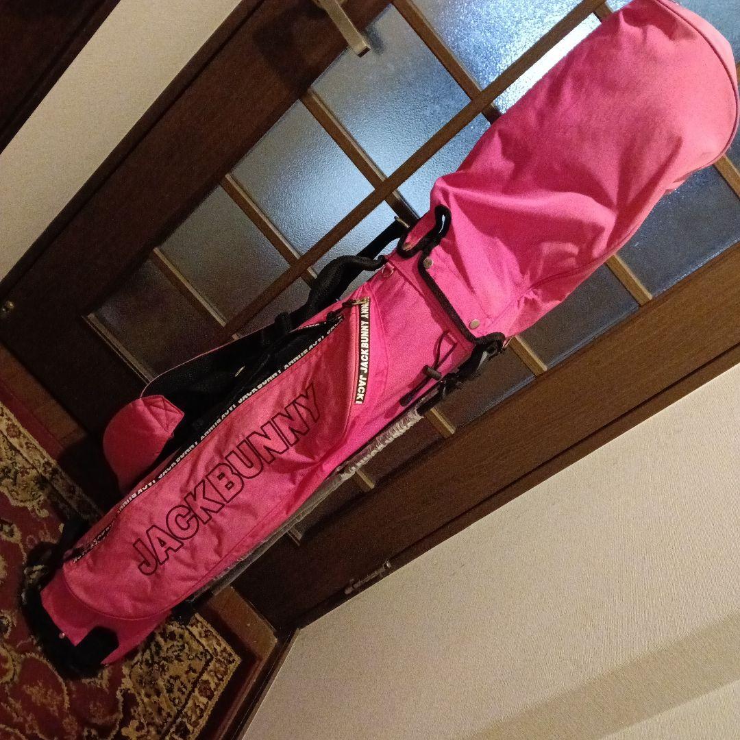 jackbunnyレディースキャディバックピンク