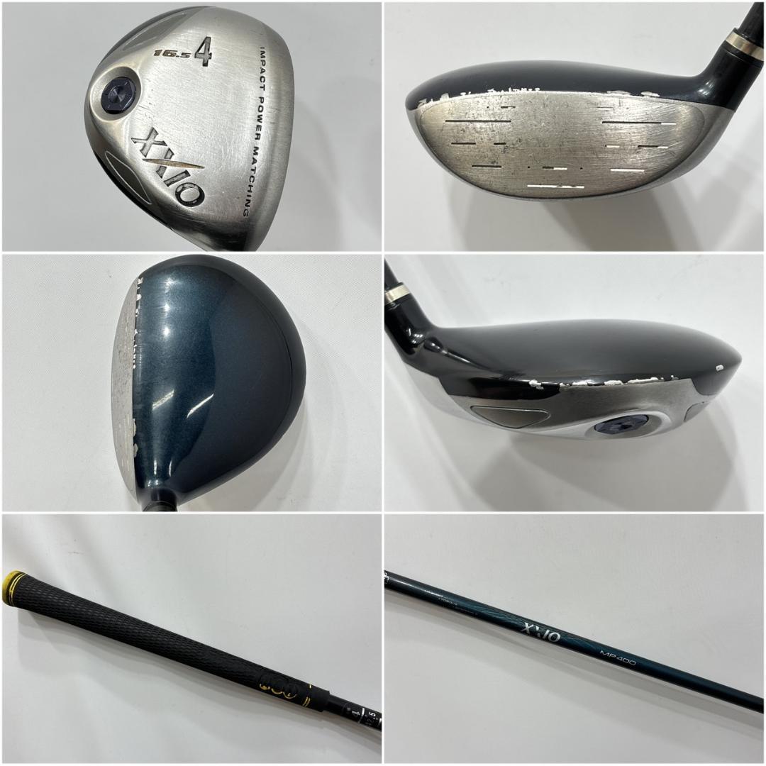 ★メンズ右利き初心者用　ゼクシオ　3＆4代目　ゴルフクラブセット　W-2411