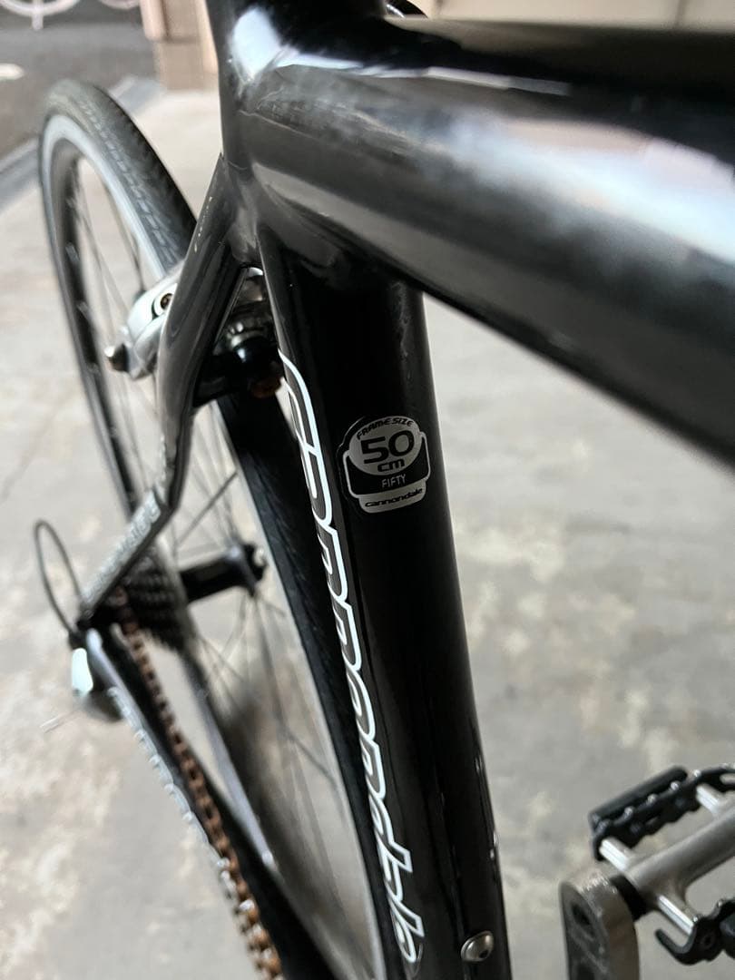 キャノンデール　C9 ロードバイク9速 リアアーム右曲がり有　引き取り希望