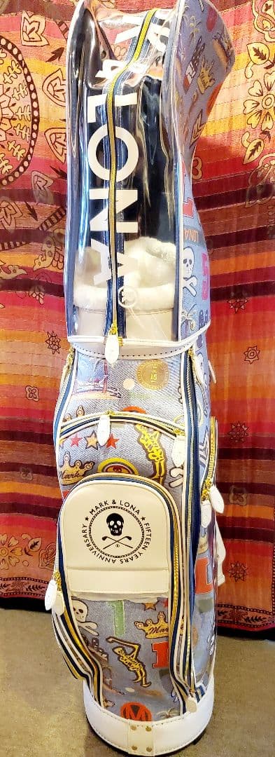 （値下げしました）マークアンドロナ　新品　未使用　15周年記念限定　ゴルフバッグ