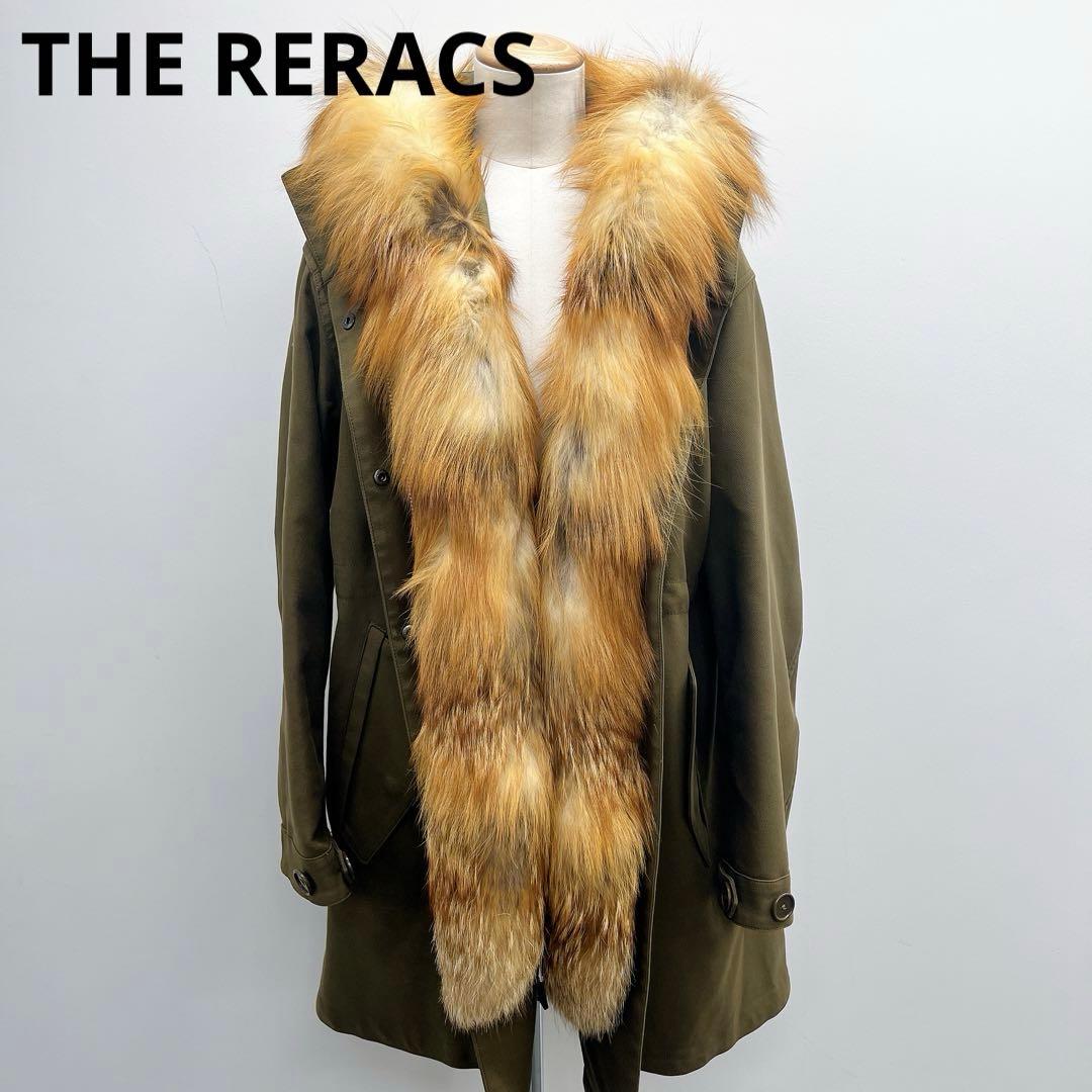THE RERACS ファー付きモッズコート