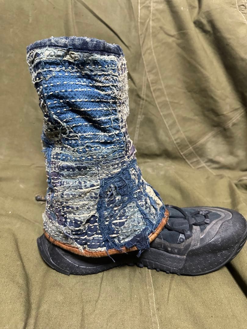 最終値下げキャピタルkountry 襤褸レッグウォーマー？※boro名作名品