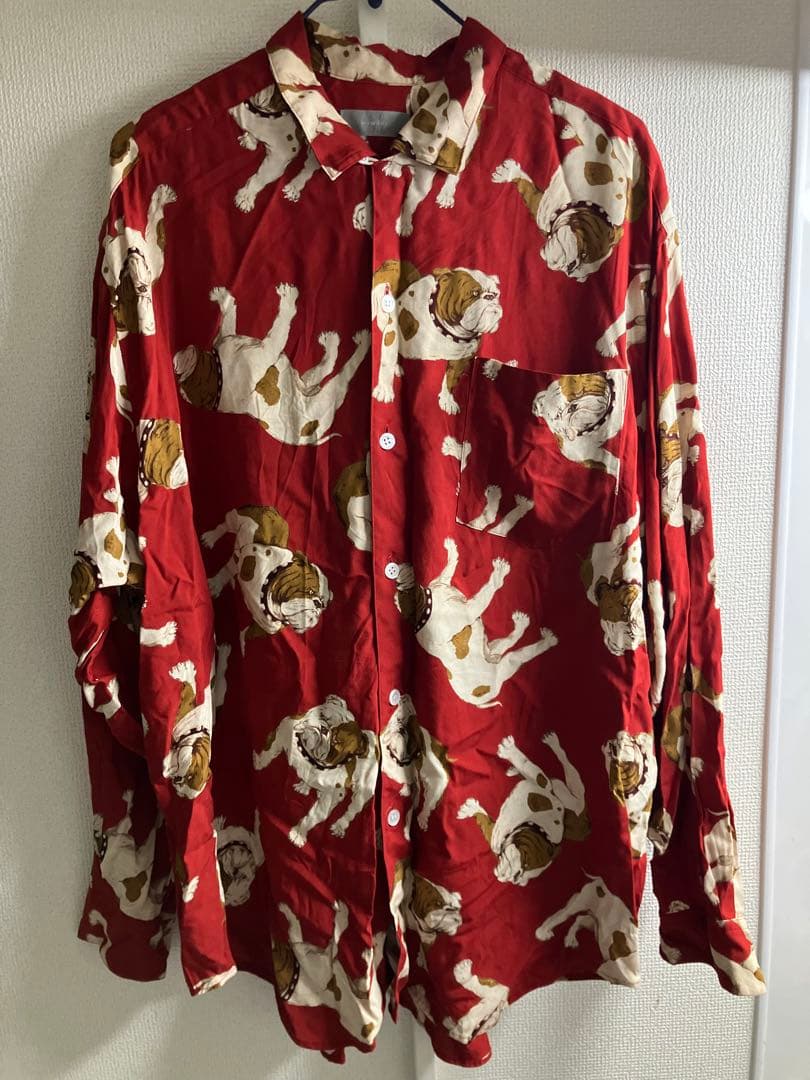 Powder シャツ　ブルドッグ　下迫秀樹