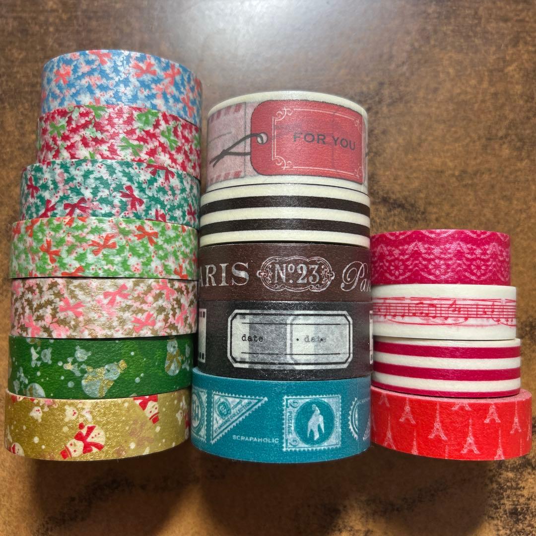 マスキングテープ (新品&中古) #4643マークス　クリスマス　音符　楽譜