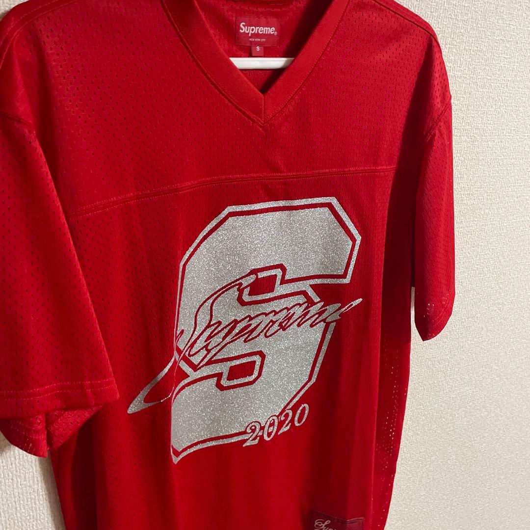 Supreme 2020 メッシュシャツ S 赤
