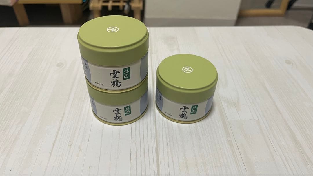 丸久小山園 抹茶 雲鶴20g缶3個