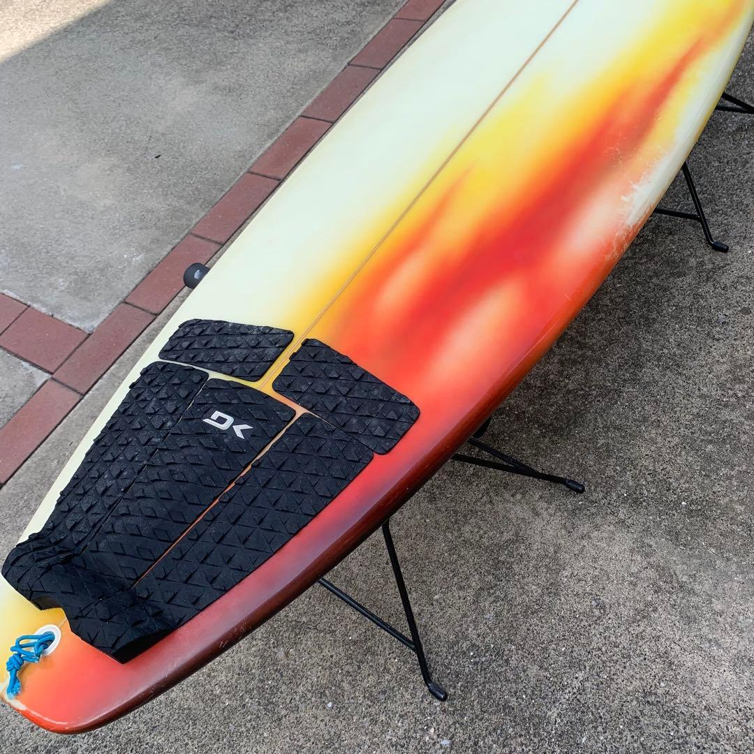 chp ショートボード オレンジとイエローのグラデーション　5'11