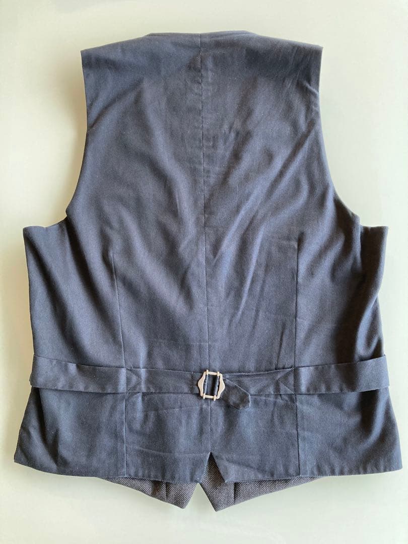 T*様 2点セット LARDINI 46 ジレ ベスト ブラウン ネイビー ラル