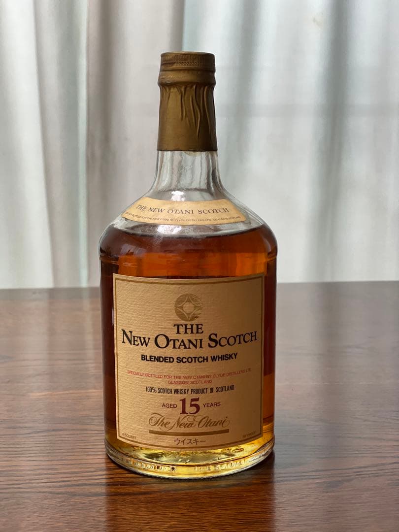 THE NEW OTANI SCOTCH 15年　ニューオータニ　ウイスキー