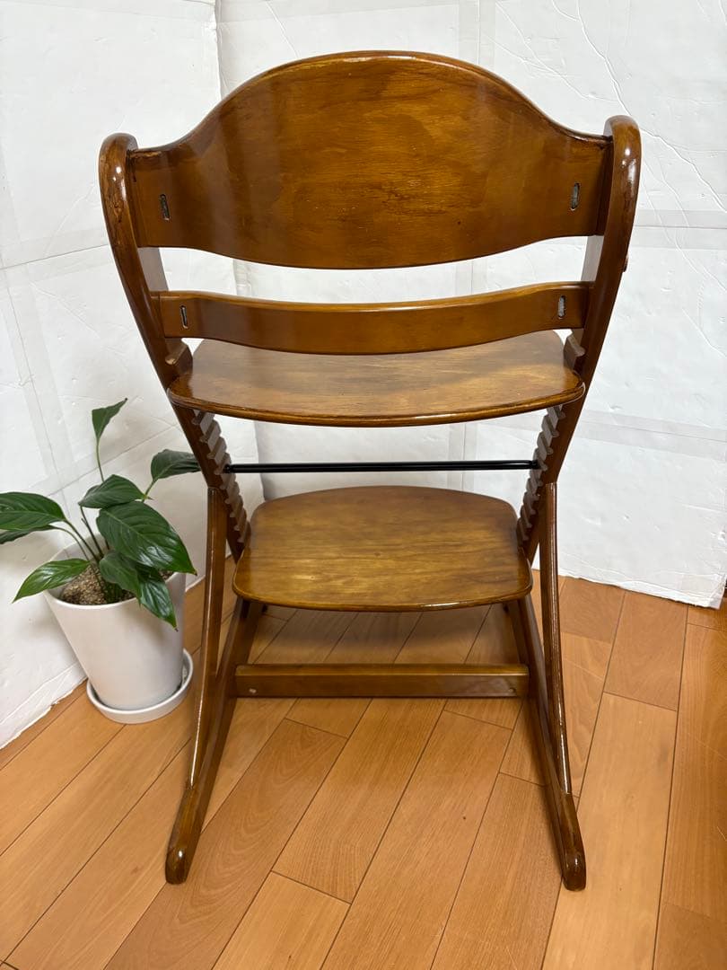 【美品】yamatoya 大和屋　すくすくチェア　テーブル付き　ベビーチェア