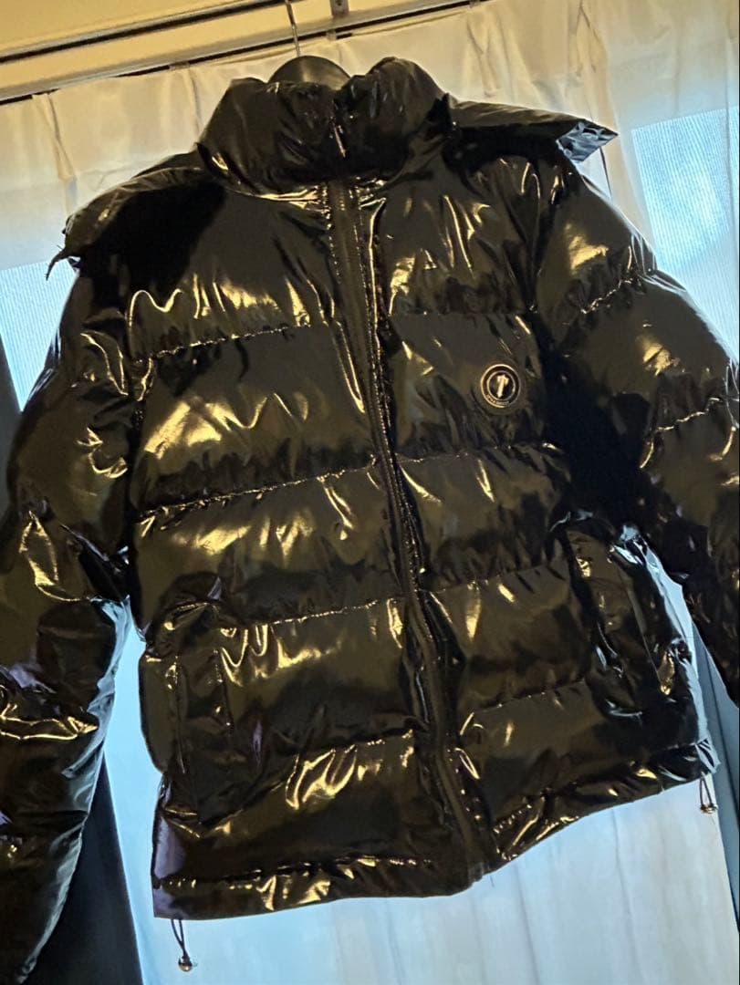 TRAPSTAR ブラック ダウンジャケット S