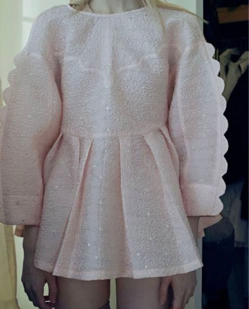 【mo】Bibiy STELLA BLOUSE ピンク