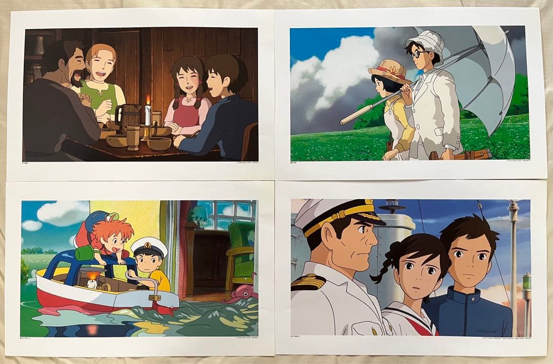 ★超レア 非売品★ おまけ付！スタジオジブリ 全21作品 アートフレームポスター