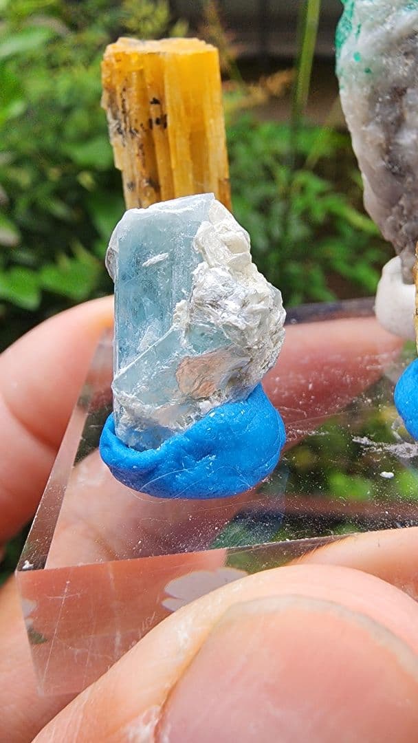 エメラルド。アクアマリン。黄トルマリン。スペサルティンガーネット　４セット