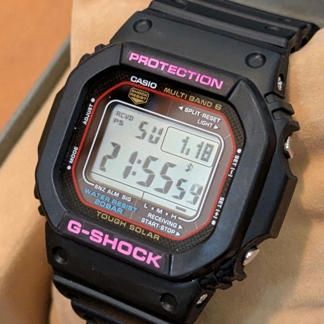CASIO G-SHOCK ソーラー腕時計（箱等付き）