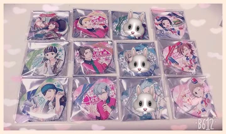 アイドルマスターSideM ハート缶バッジ