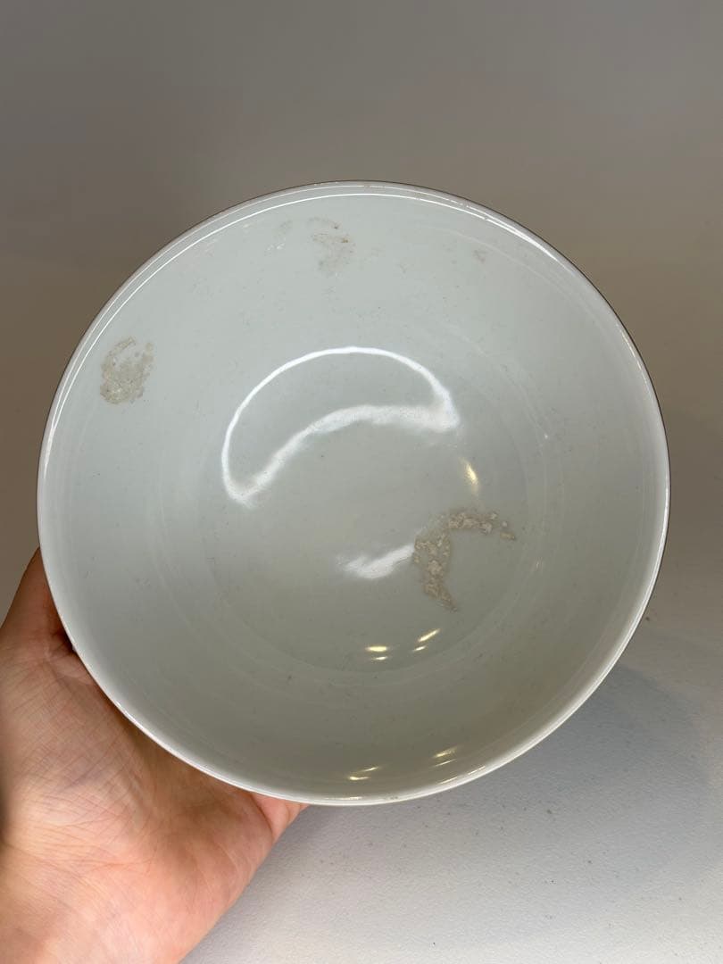 中国 清代 大清道光年制 黄釉 龍紋 二龍戯珠 碗 金彩 骨董品