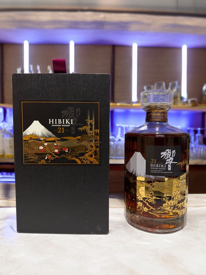 サントリーウイスキー 響21年 意匠ボトル 〈花鳥風月〉新品未開封